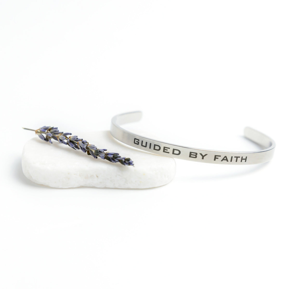 Guided By Faith Cuff Bracelet