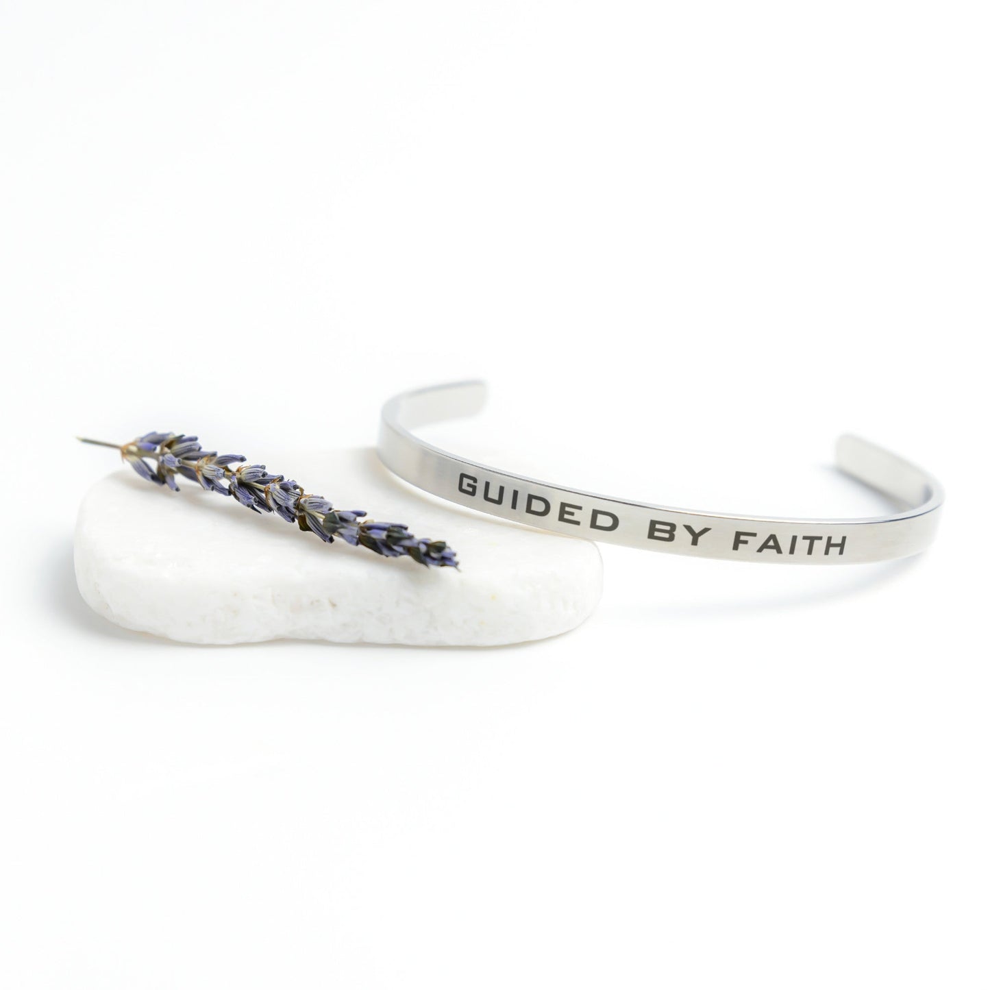Guided By Faith Cuff Bracelet