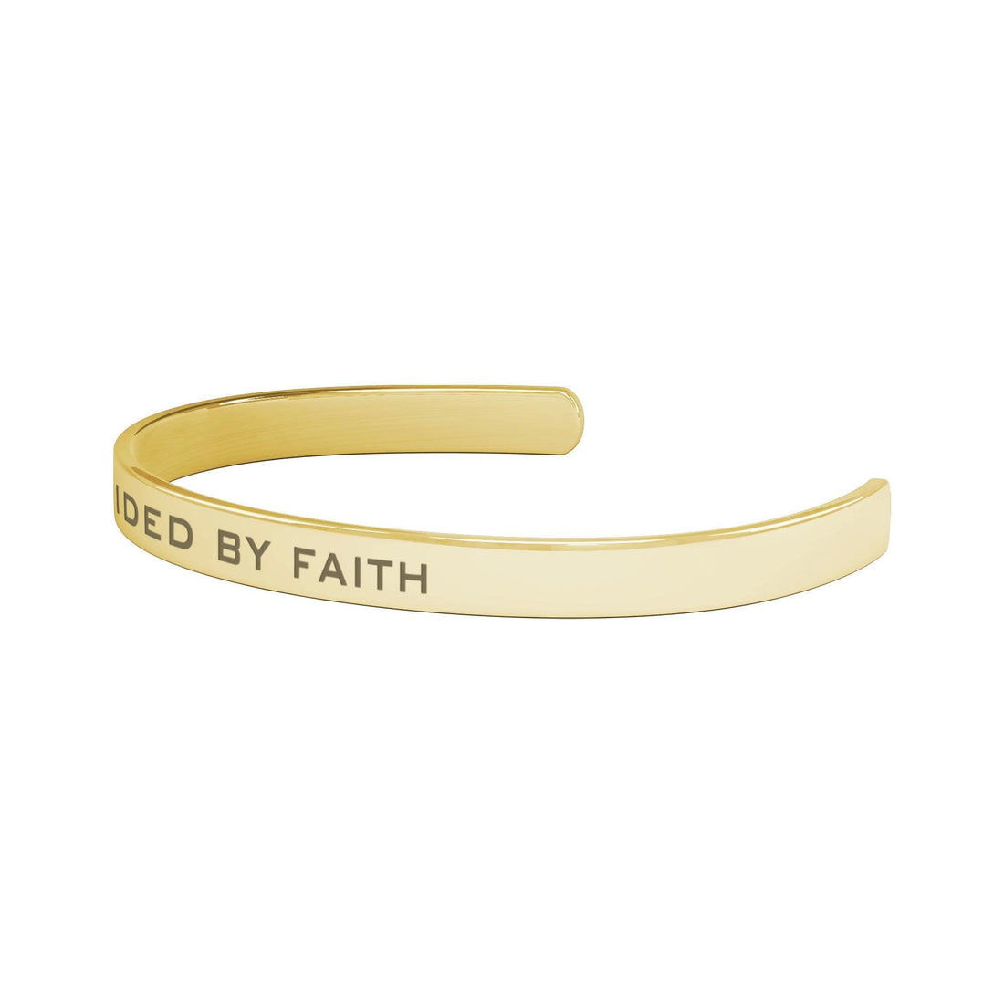 Guided By Faith Cuff Bracelet