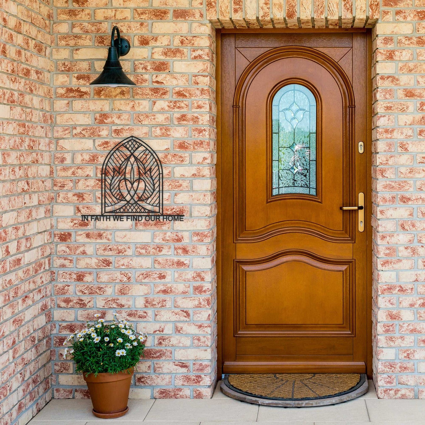 In Faith We Find Our Home Two Hearts - Country Proud USA