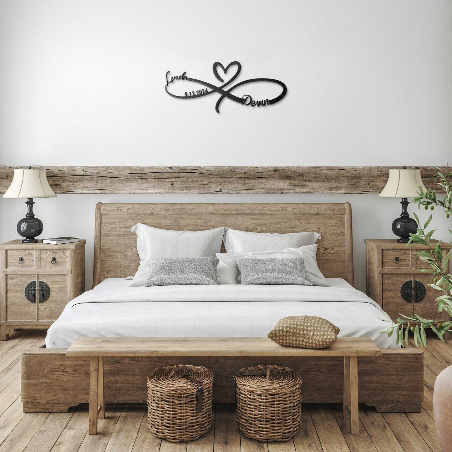 Infinity Wedding Heart - Country Proud USA