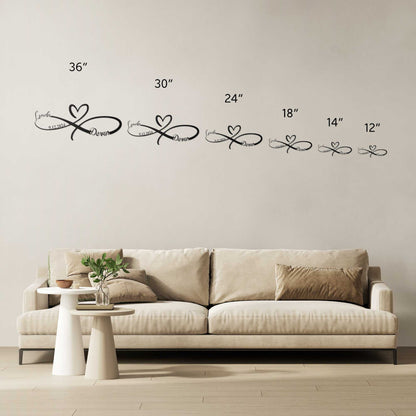 Infinity Wedding Heart - Country Proud USA