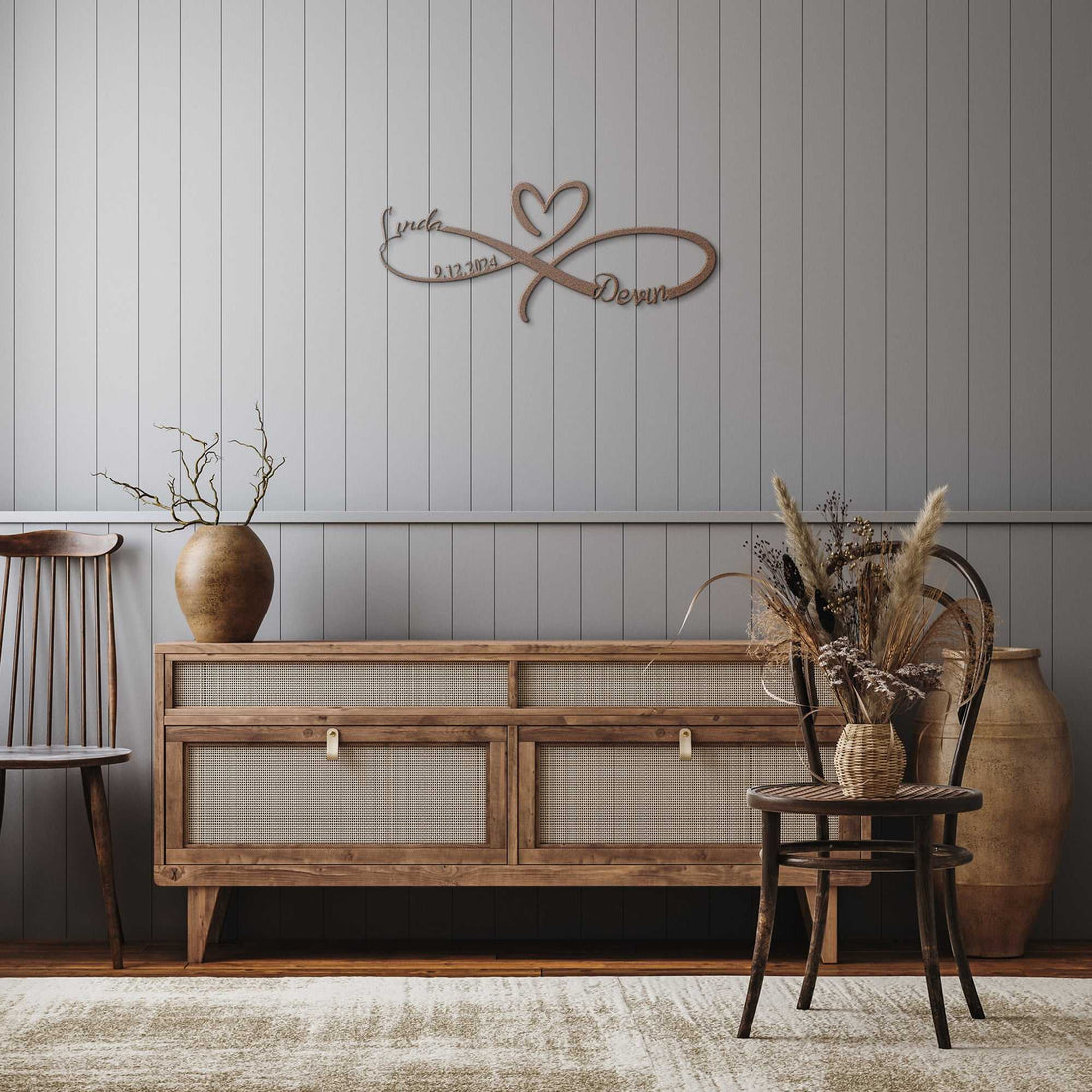 Infinity Wedding Heart - Country Proud USA