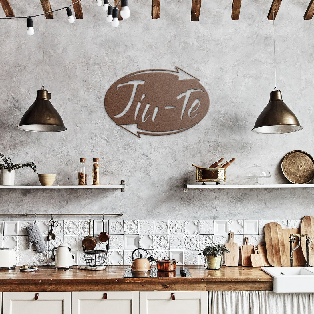 Jiu-Te ized - Custom Metal Art - Country Proud USA