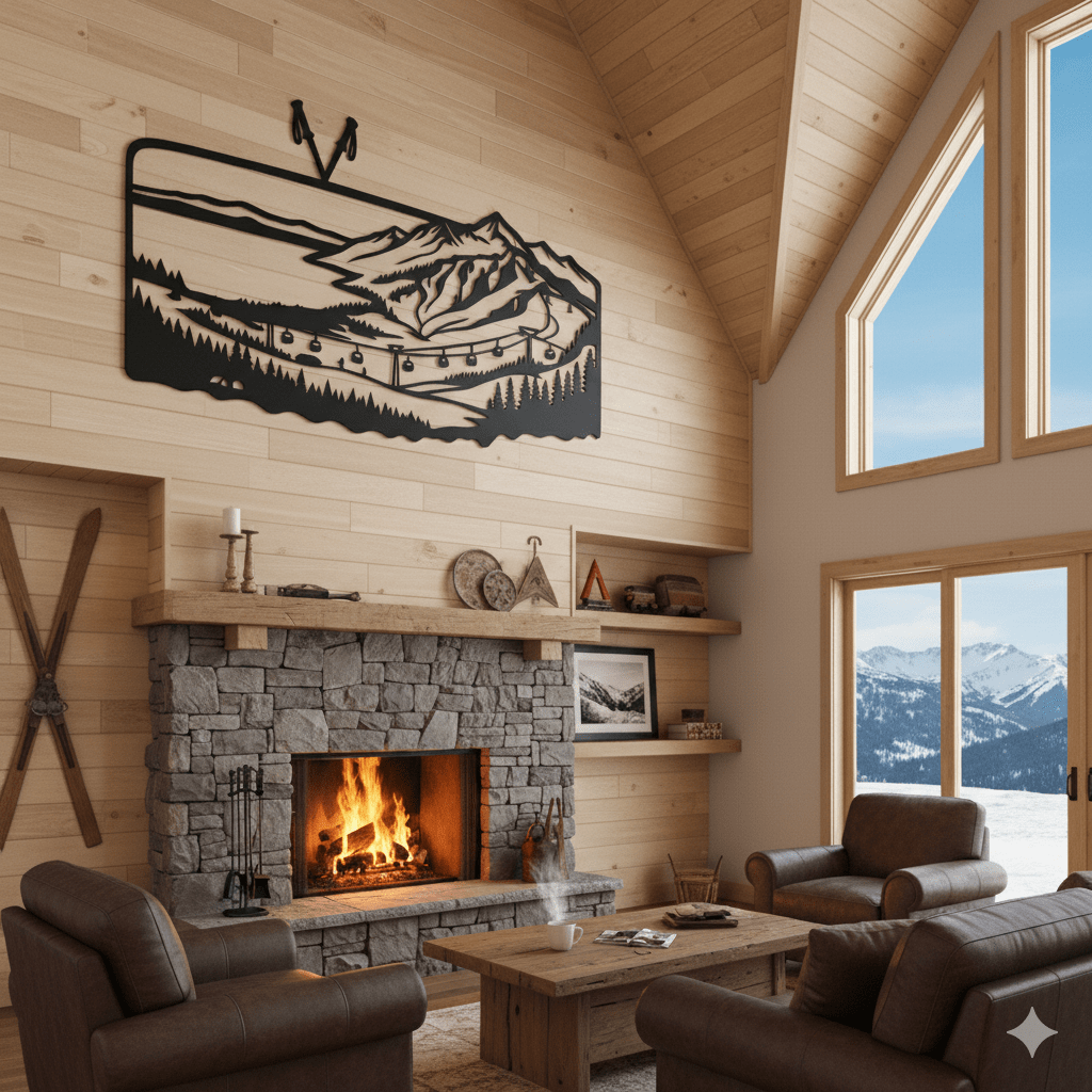 Lake Resort Metal Wall Art - Country Proud USA