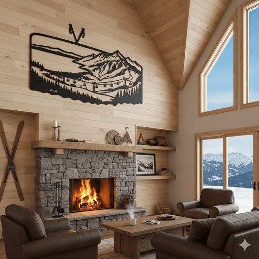 Lake Resort Metal Wall Art - Country Proud USA