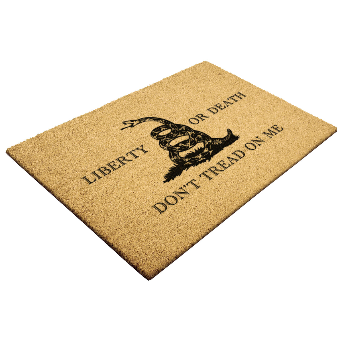 Liberty or Death Coir Welcome Doormat - Country Proud USA