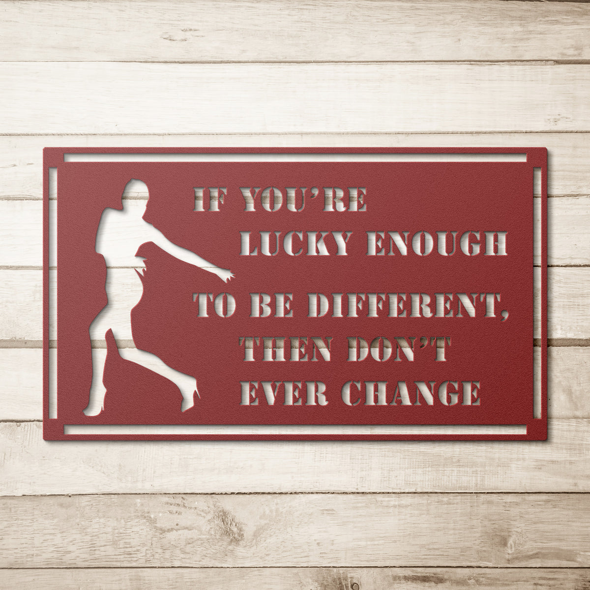 Lucky Enough to Be Different - Country Proud USA