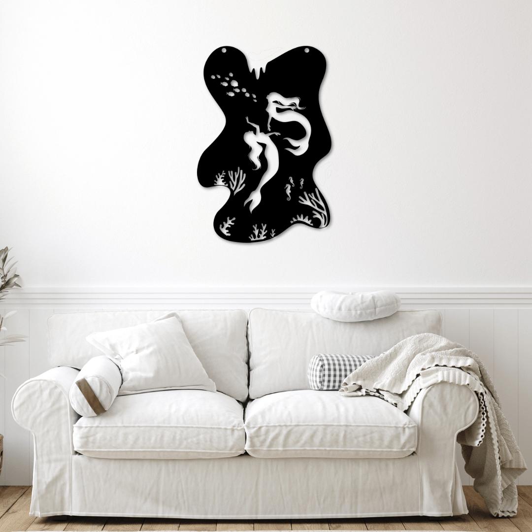 Mermaid Dreams Metal Art - Country Proud USA
