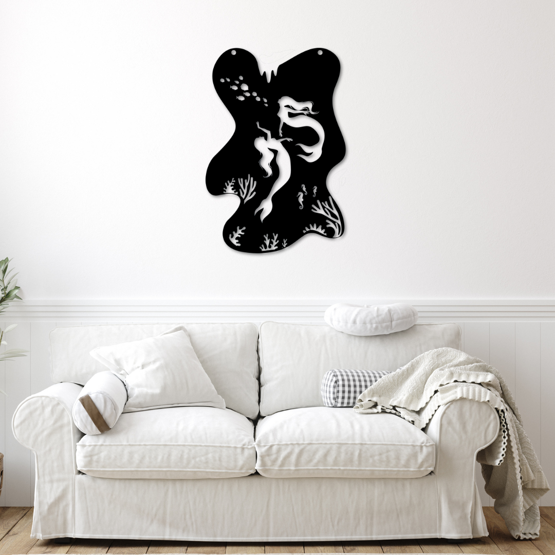 Mermaid Dreams Metal Wall Art - Country Proud USA