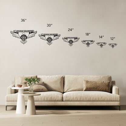 Military Name and Rank - Country Proud USA
