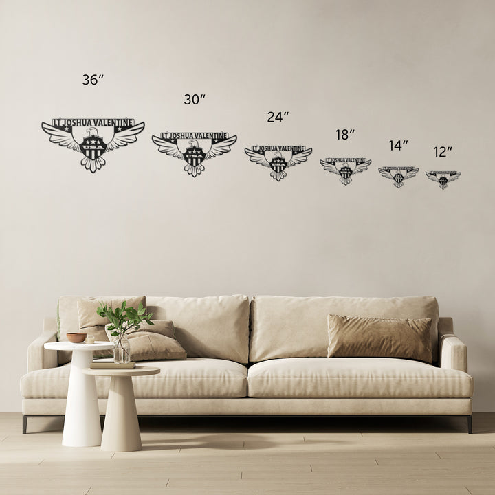 Military Name and Rank - Country Proud USA