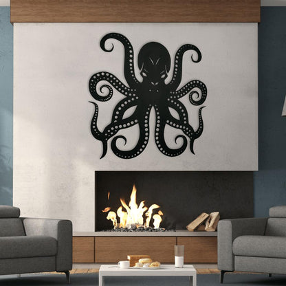 Mr. Fantabulous Octopus Metal Monogram