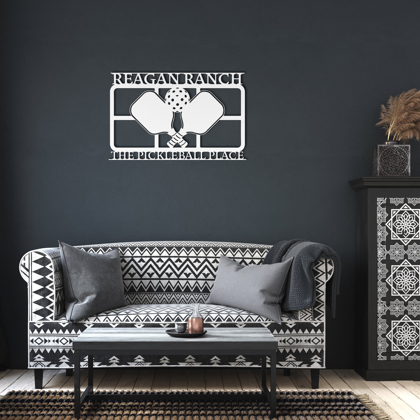 Paddles & Ball Pickleball Wall Art - Country Proud USA