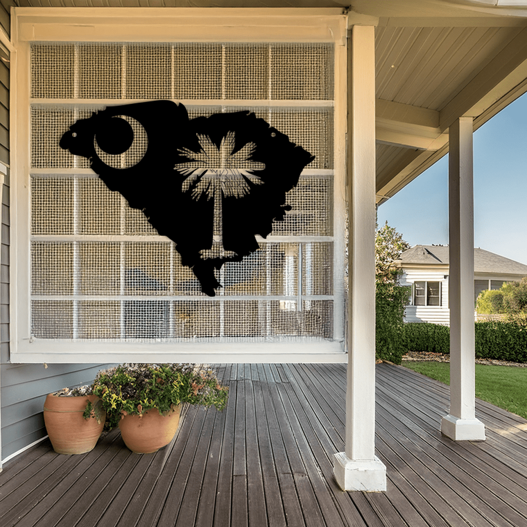Palmetto State So. Carolina Metal Decor