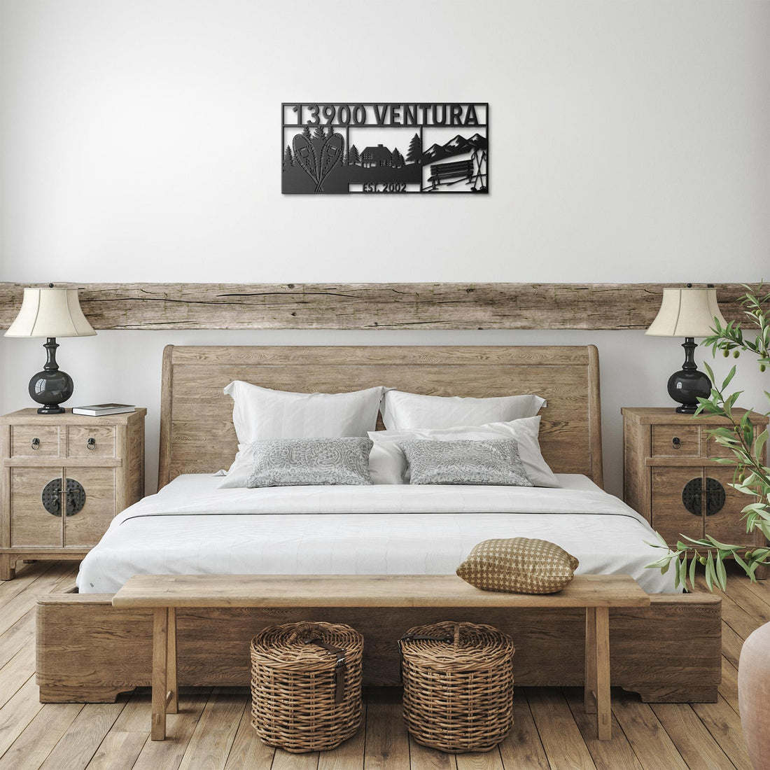 Personalized_Snowbound_Life_Address_Sign_Black_Farmhouse_Bedroom_Mockup.png