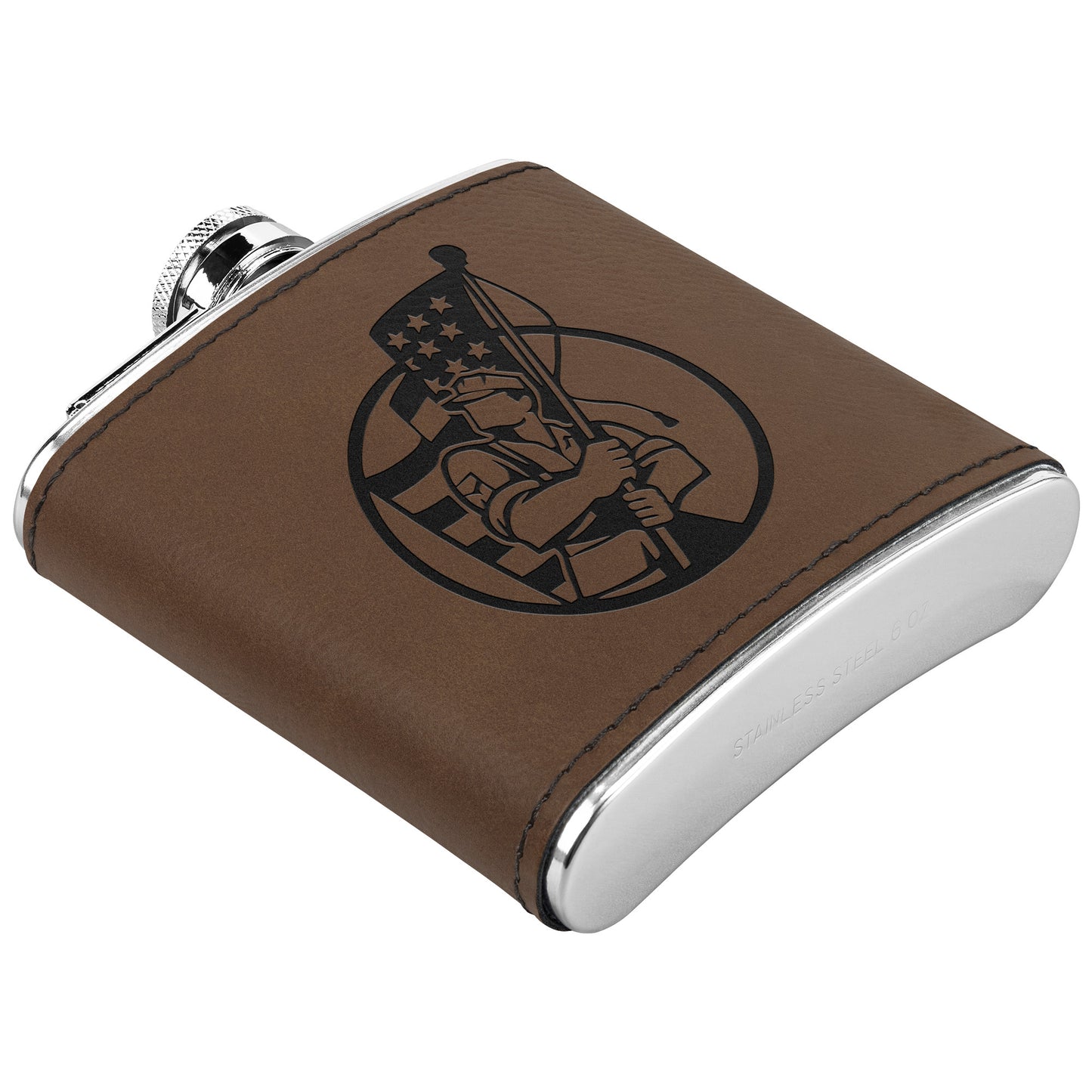 Proud Veteran Stainless Steel Flask Gift