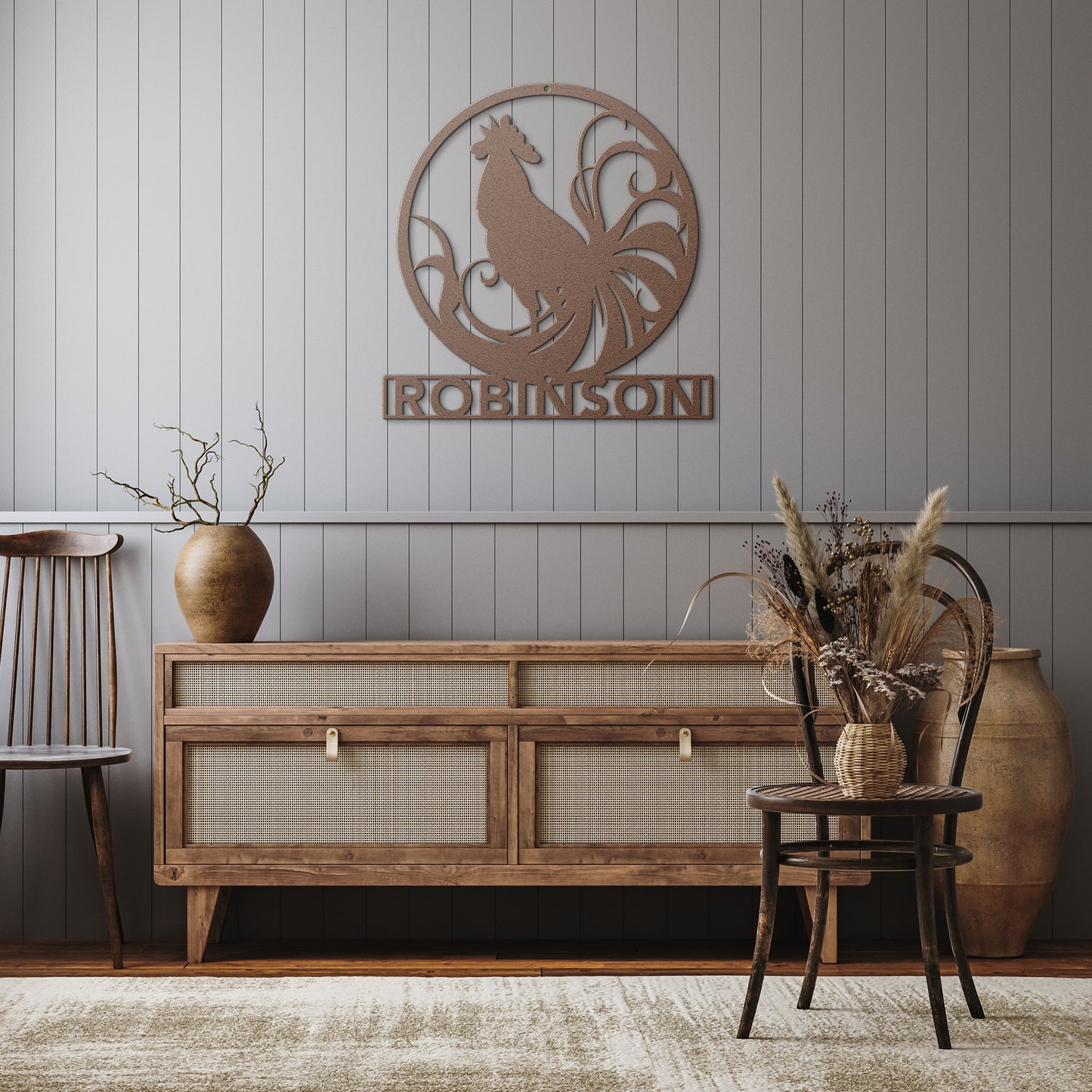 Rowdy Rooster Address Circle - Country Proud USA