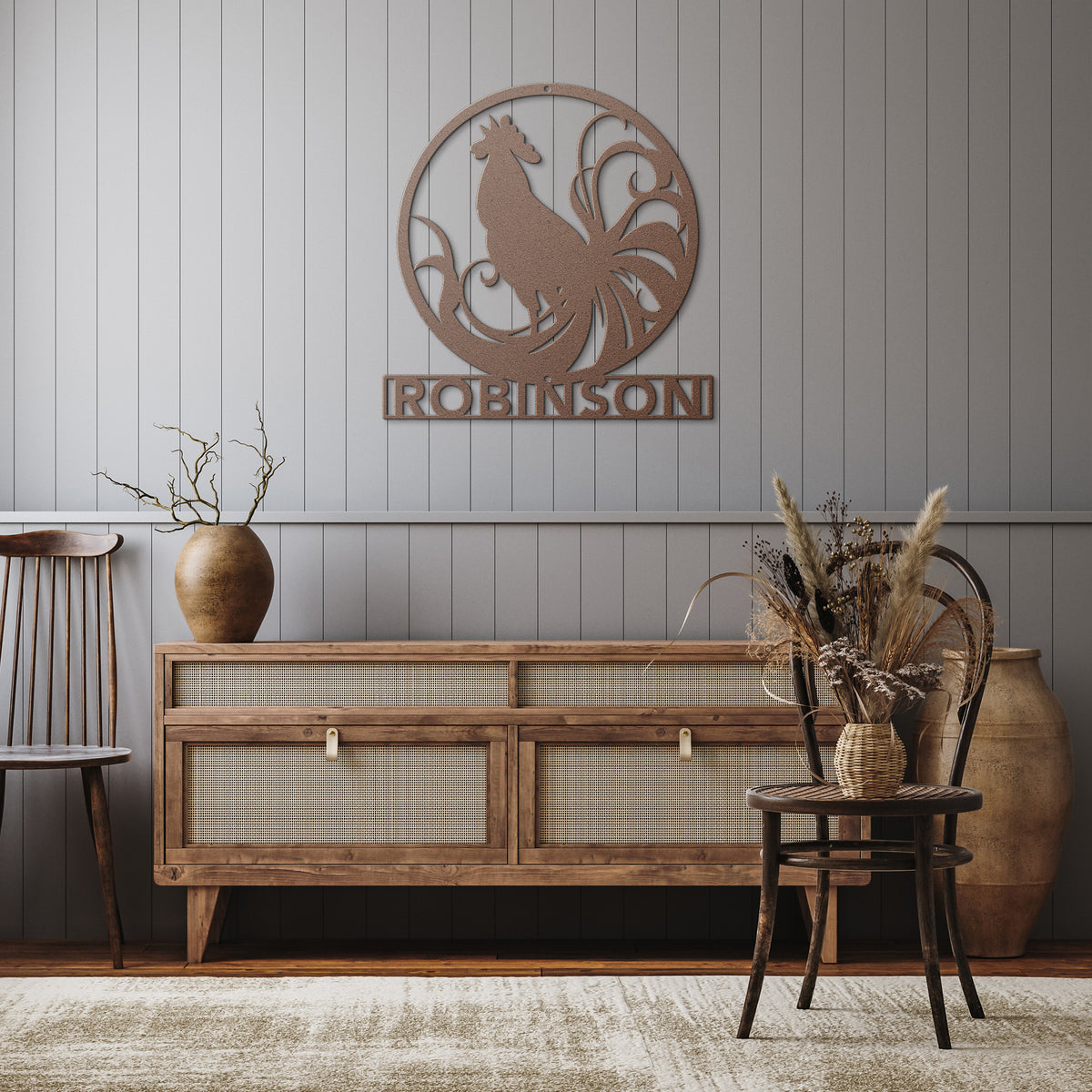 Rowdy Rooster Address Circle - Country Proud USA