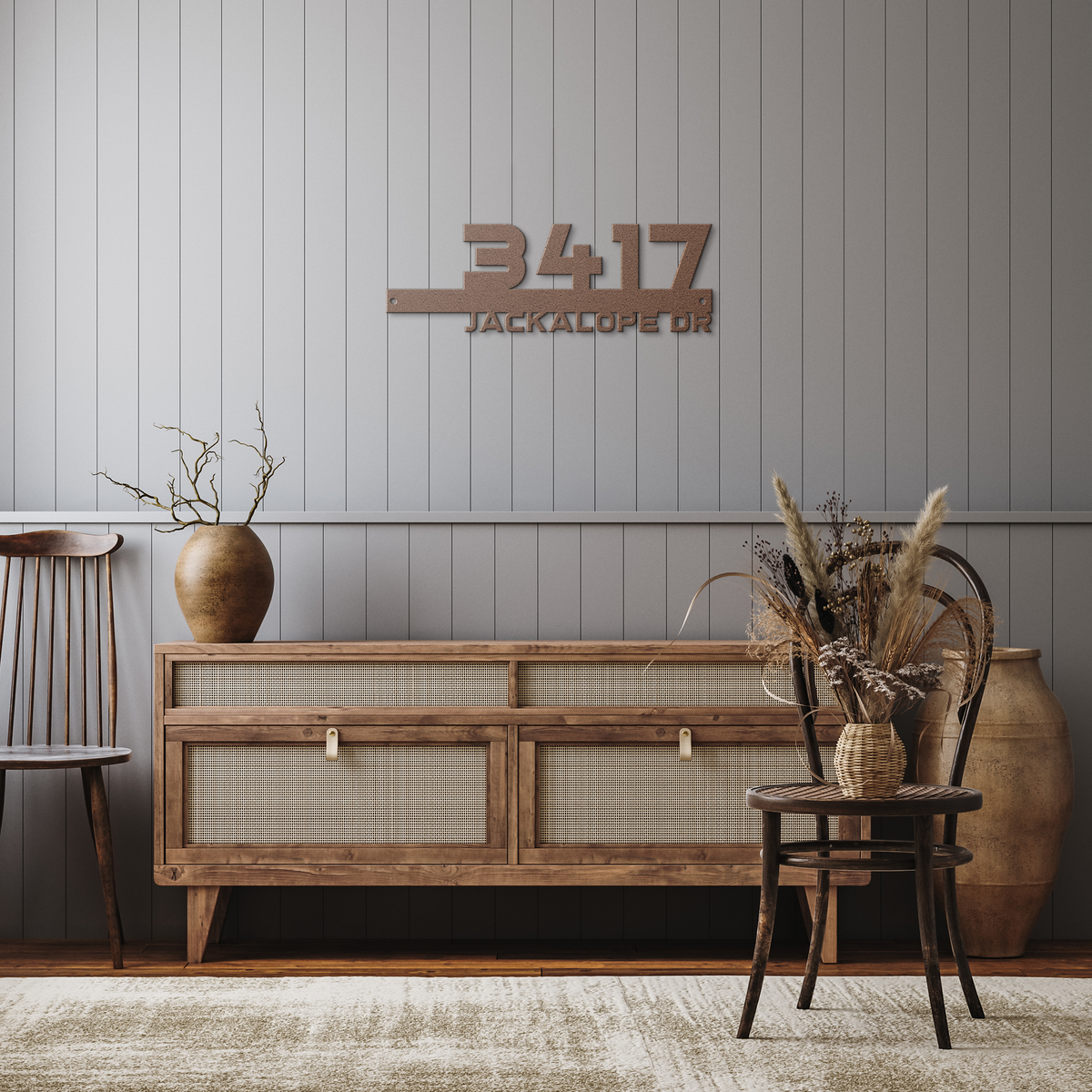 Simple_Name__Number_Address_Copper_Rustic_Hallway_Mockup.png