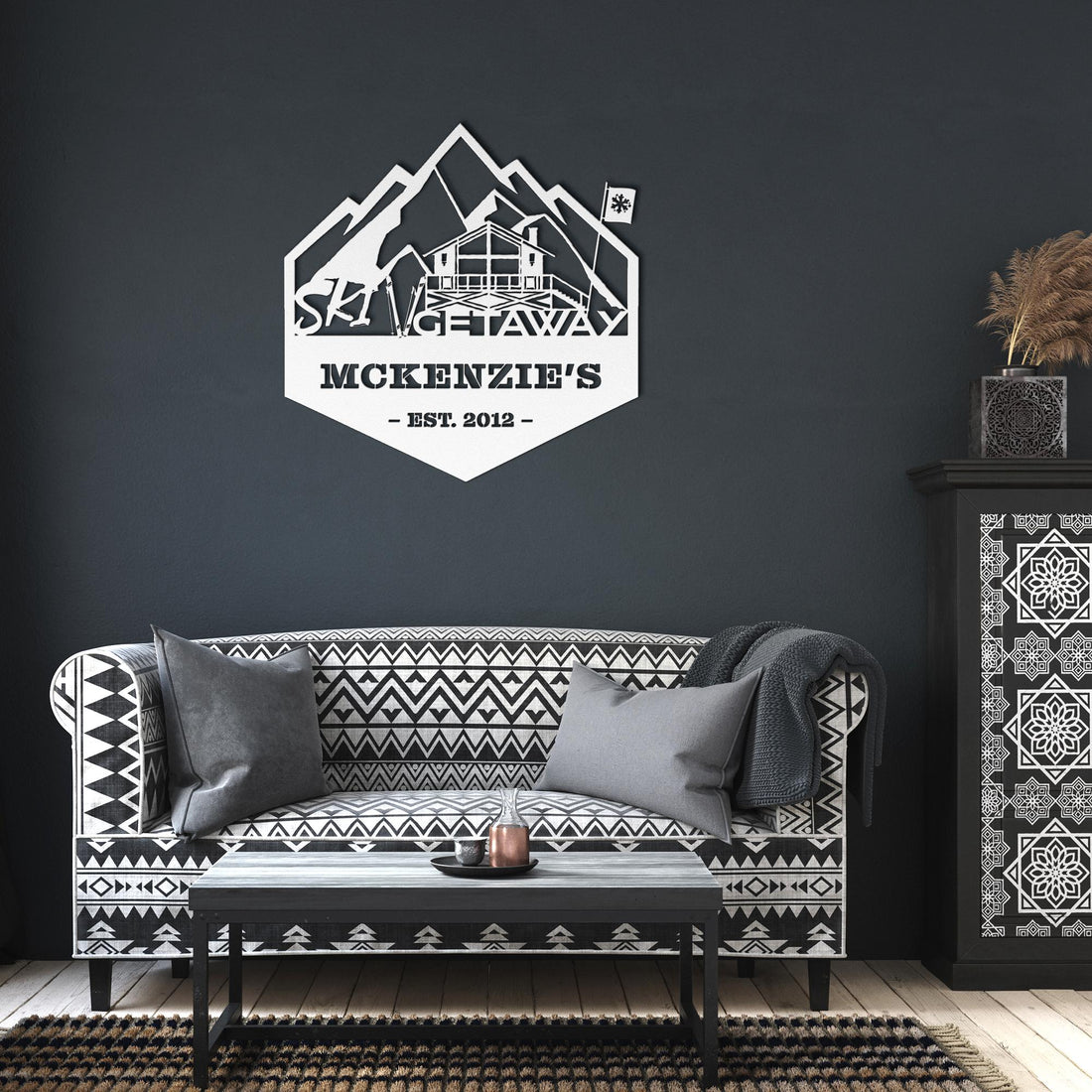Personalized_Mountain_Cabin_Metal_Wall_A_White_Dark_Living_Room_Mockup.png
