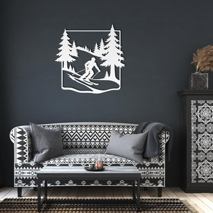 Skier_in_Pine_Forest_Metal_Wall_Art_White_Dark_Living_Room_Mockup.png