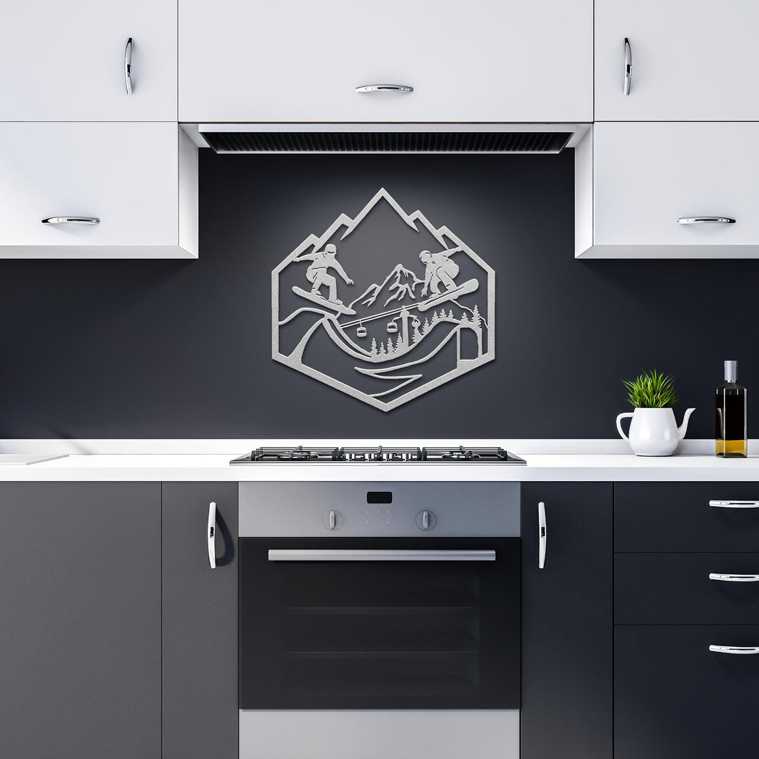 Snowboard_Jumpers_Metal_Wall_Art_Silver_Dark_Kitchen_Mockup.png