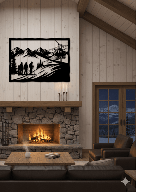 First Run of the Day Metal Wall Art