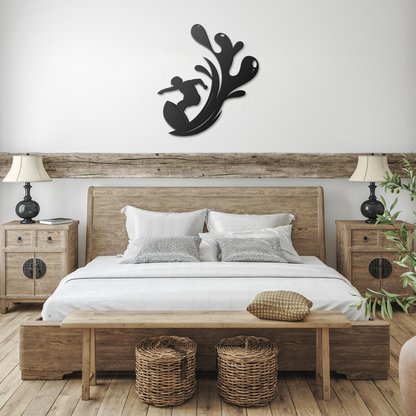 Surfer_Splash_Metal_Wall_Art_Black_Farmhouse_Bedroom_Mockup.png