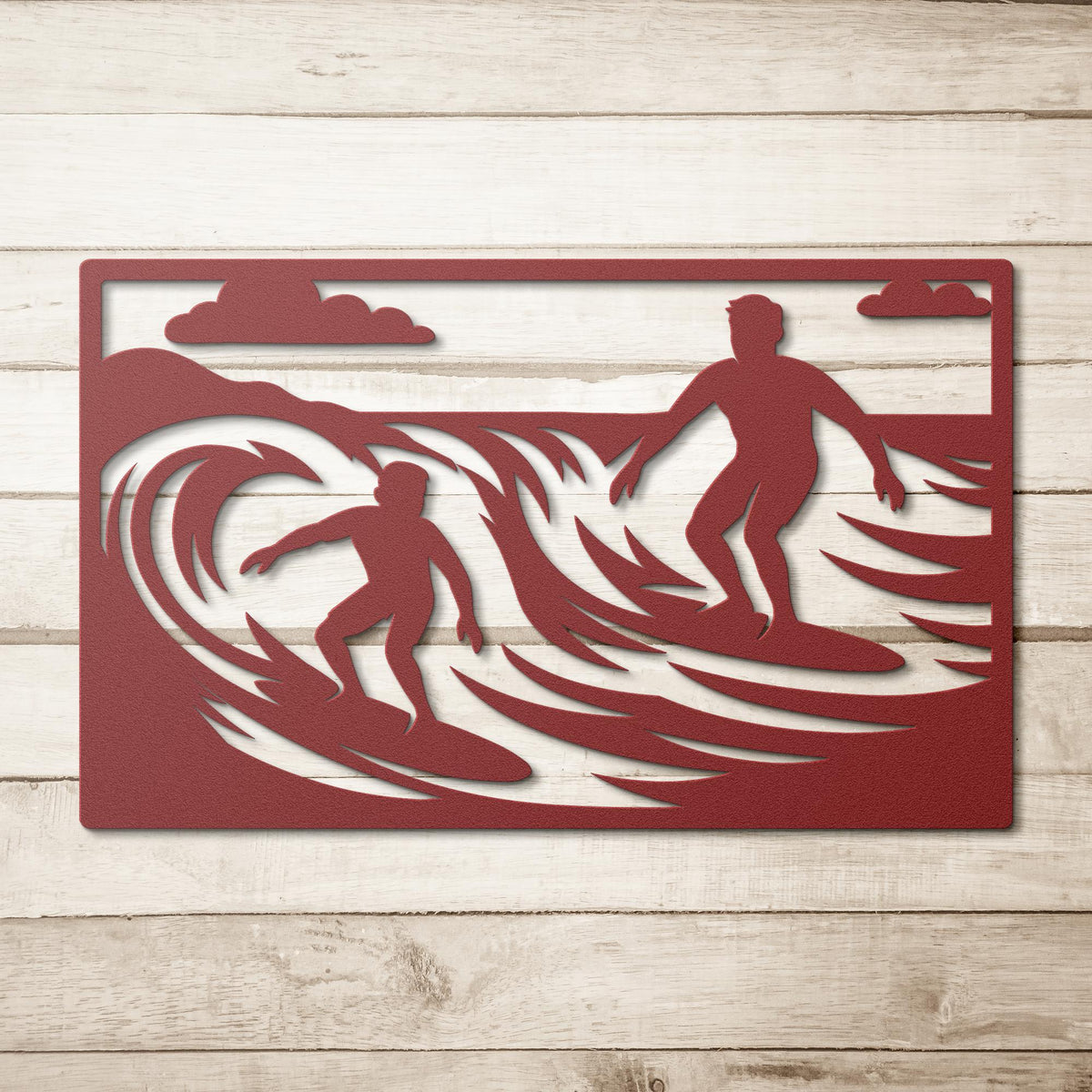 Taking_the_Kid_Surfing_Red_Simple_Wood_BKGD_Mockup