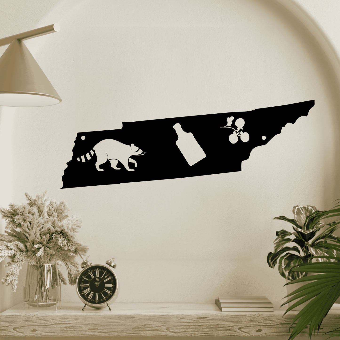 The Volunteer State Tennessee Metal Wall Art