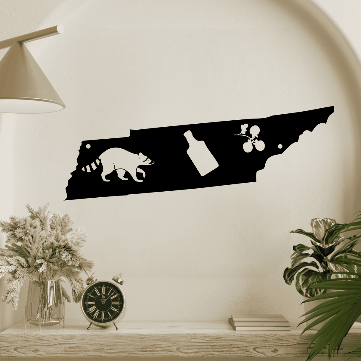 The Volunteer State Tennessee Metal Wall Art