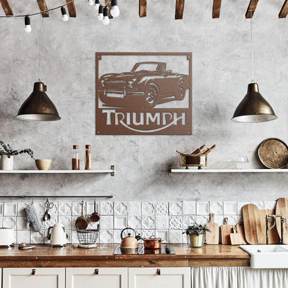 Triumph_TR4_Metal_Wall_Art_Copper_Rustic_Kitchen_Mockup