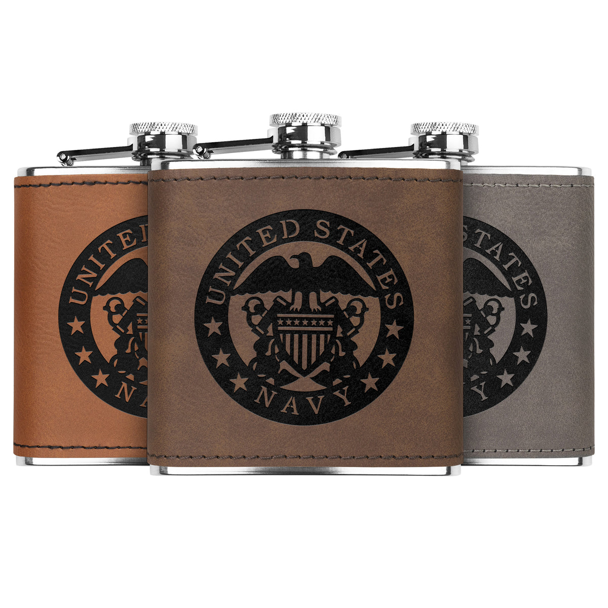 United States Navy Stainless Steel Flask