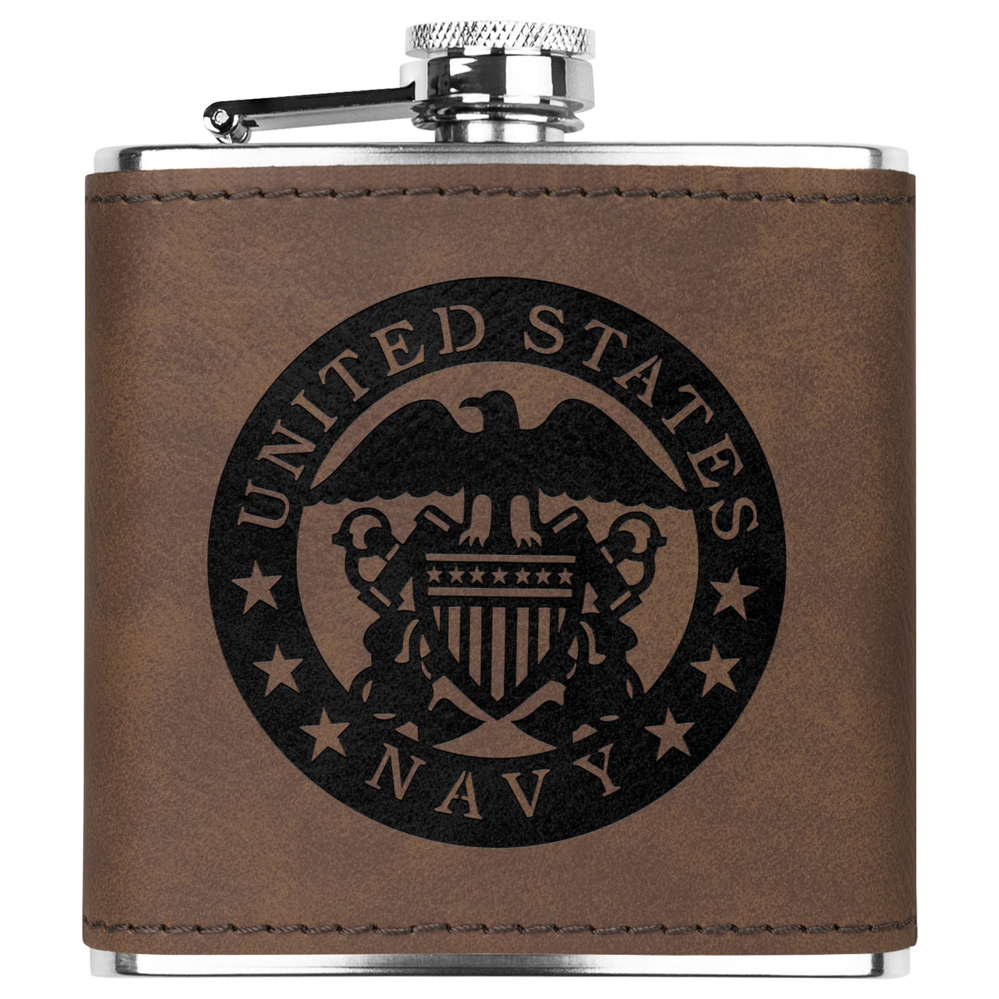 United States Navy Stainless Steel Flask - Country Proud USA