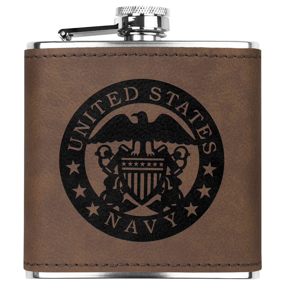 United States Navy Stainless Steel Flask - Country Proud USA