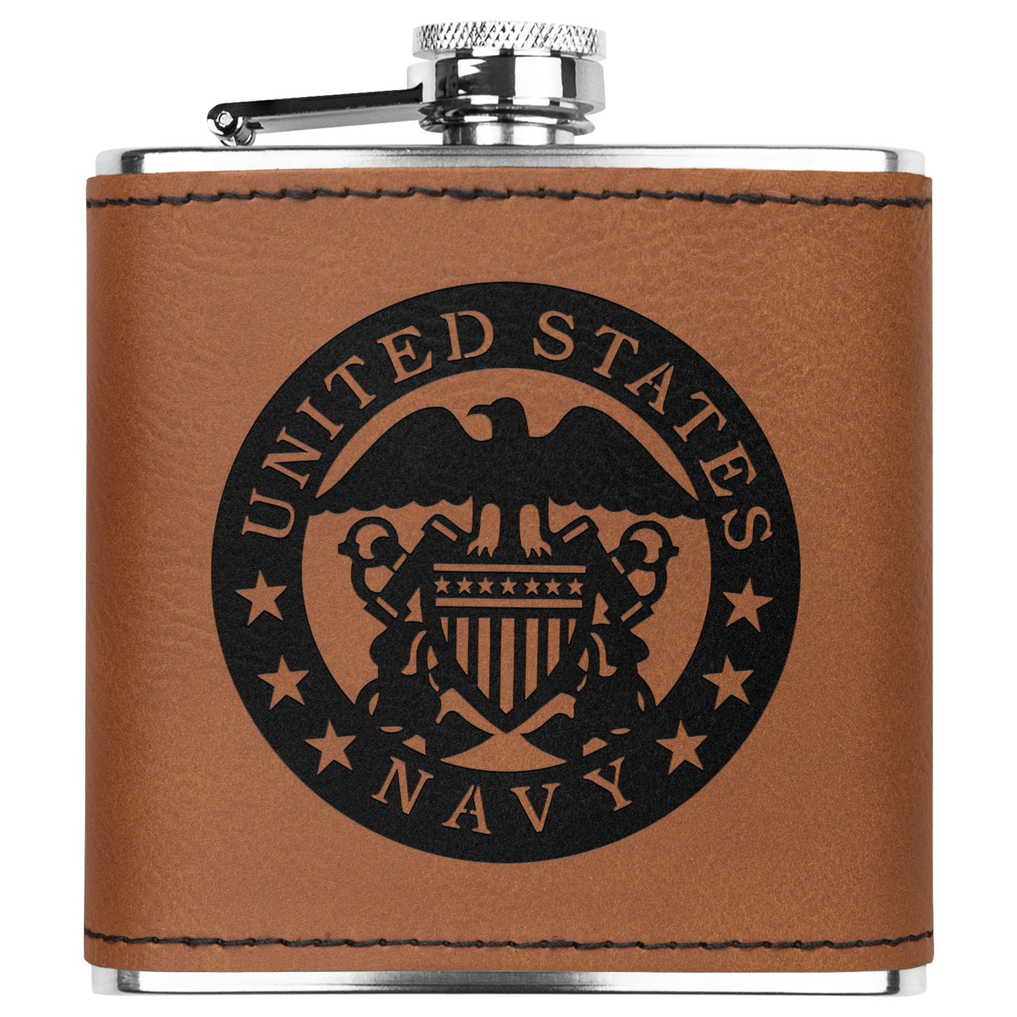 United States Navy Stainless Steel Flask - Country Proud USA