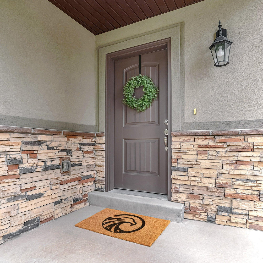 USA Eagle with Stars Coir Doormat - Country Proud USA