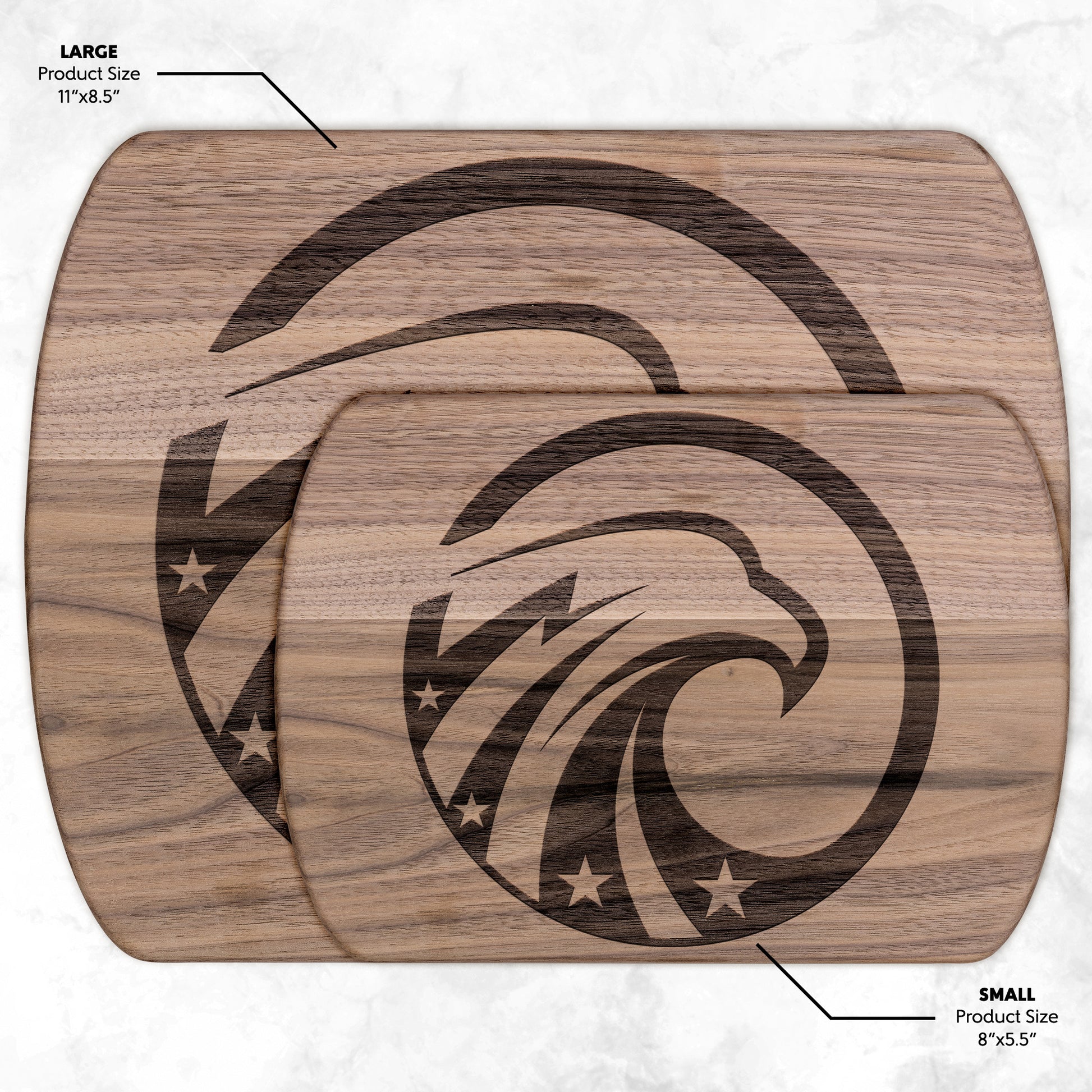 USA Eagle with Stars Cutting Board - Country Proud USA