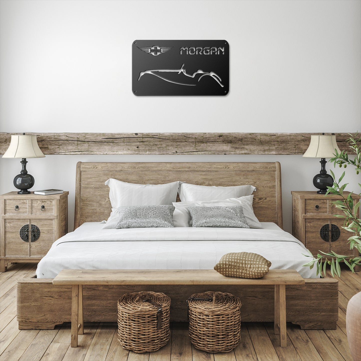 Vintage_British_Car_Morgan_Metal_Wall_Ar_Black_Farmhouse_Bedroom_Mockup.png