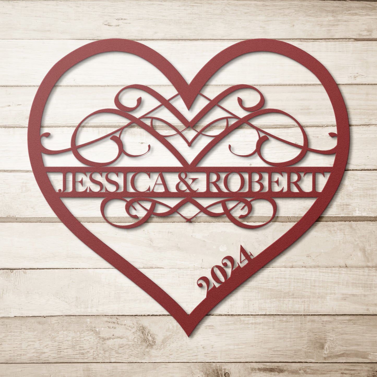 Wedding, Anniversary Love Metal Wall Art
