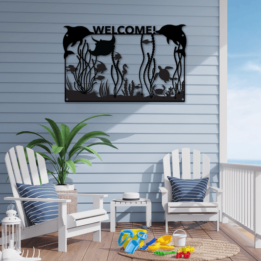 Personalized Ocean Aquarium Scene