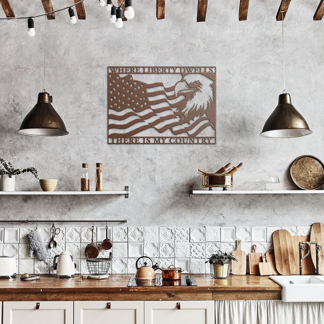 Where Liberty Dwells, There is My Country - Country Proud USA