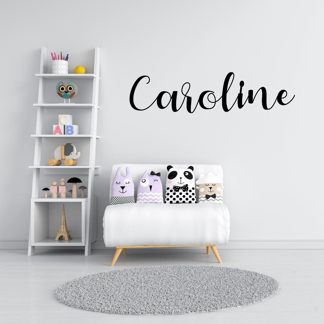 Your Name in Script Metal Wall Art Home Decor