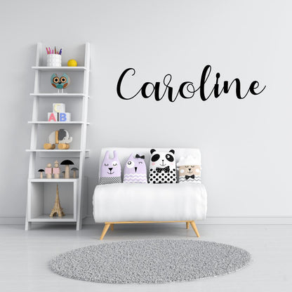 Your Name in Script Metal Wall Art Home Decor