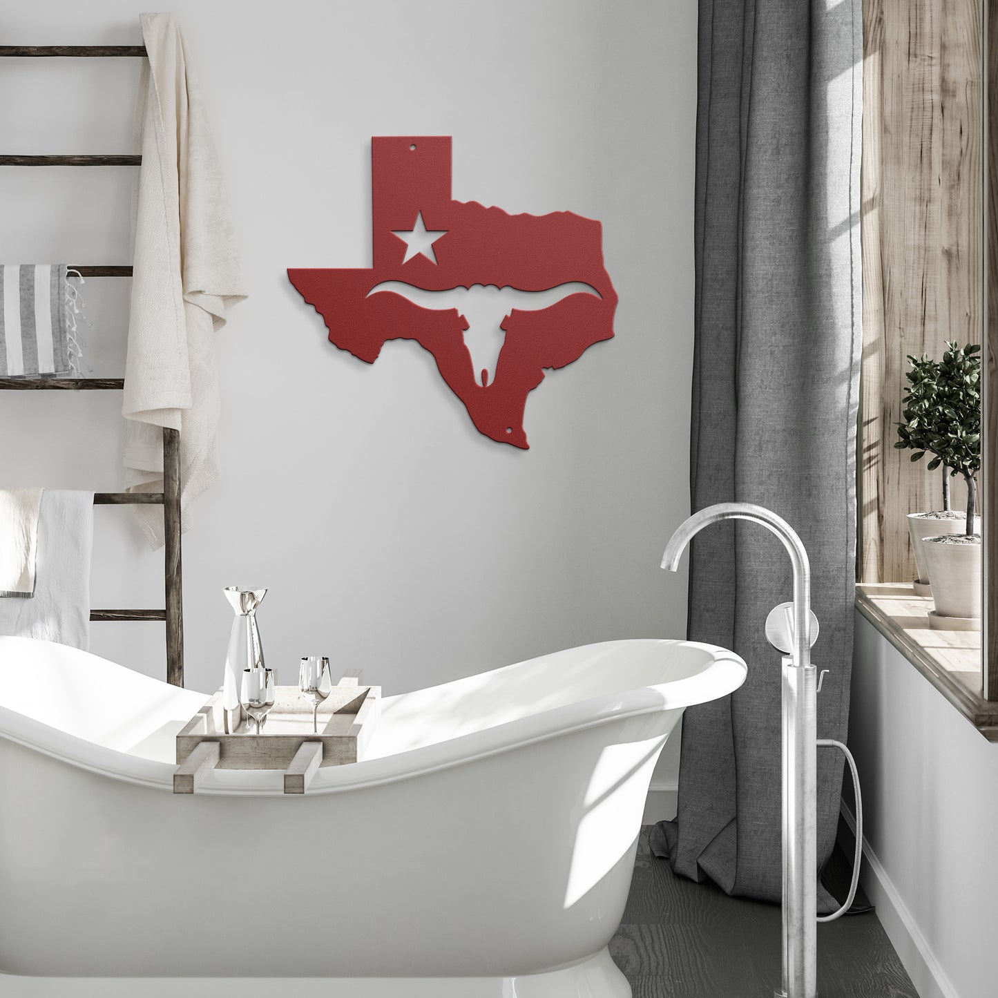 The Lone Star State Texas Metal Art