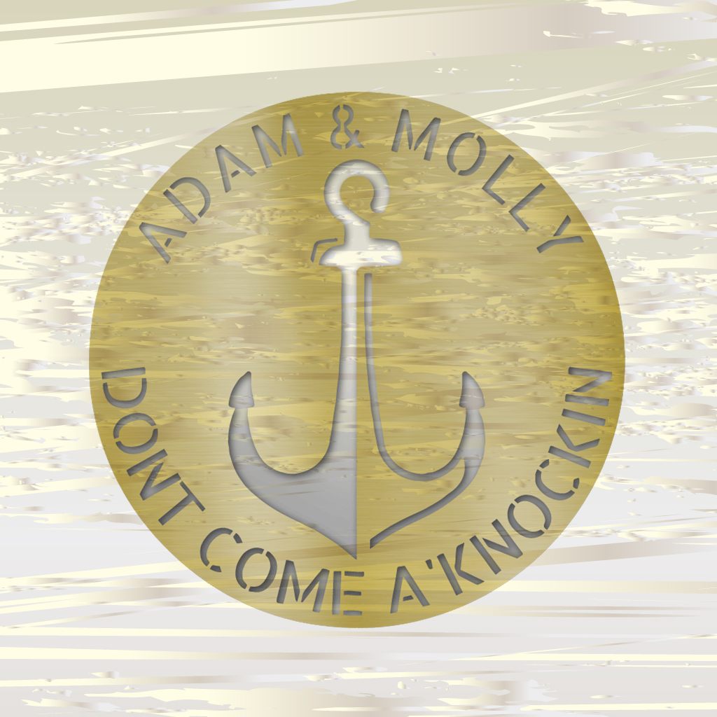 Anchor Plaque Sign