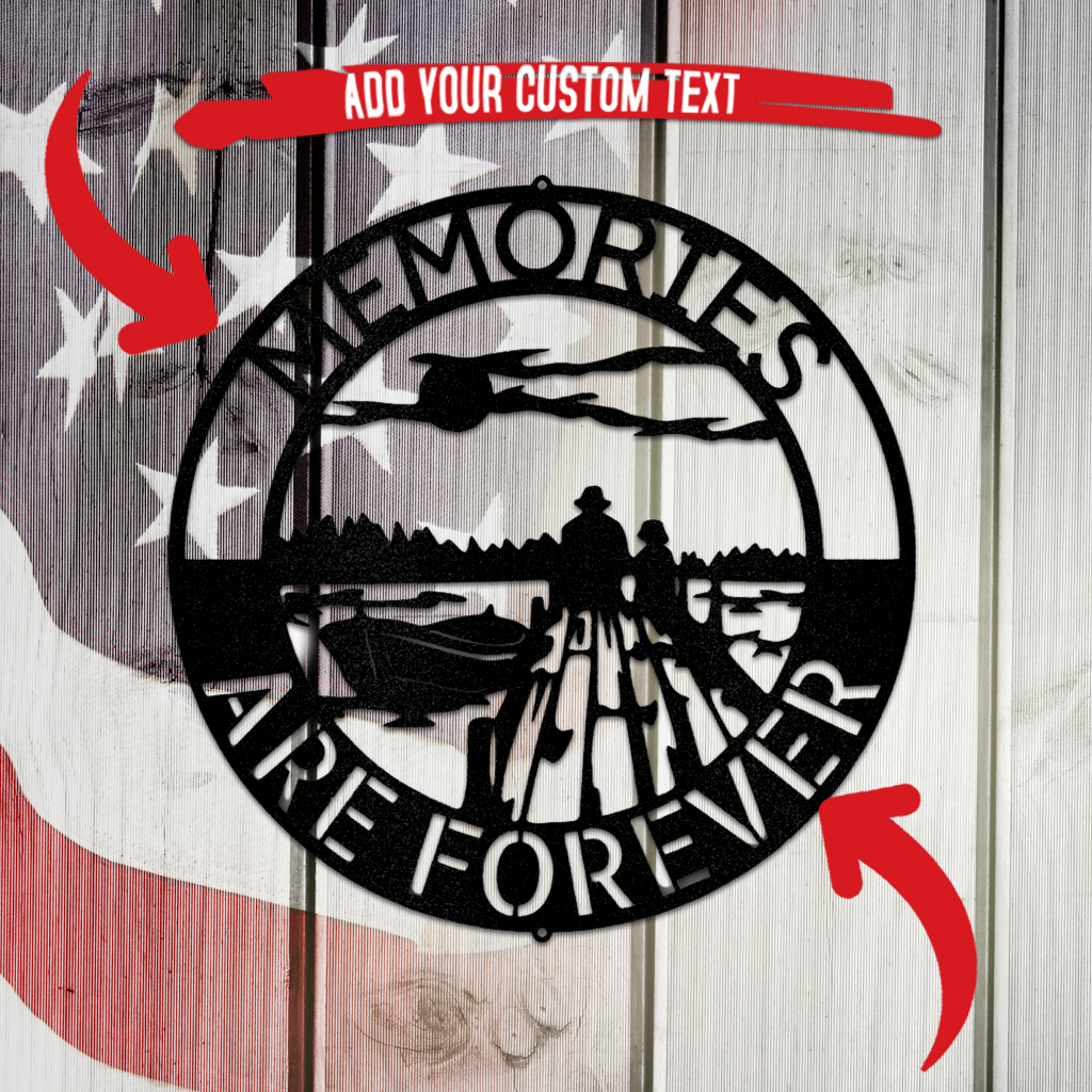 Bonding Family Monogram Custom Metal Wall Decor