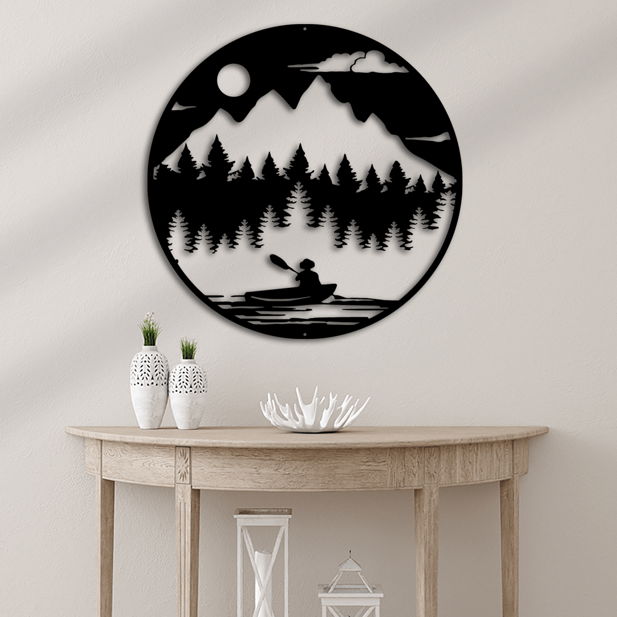 Butterfly Floral Home or Vacation Address Metal Sign