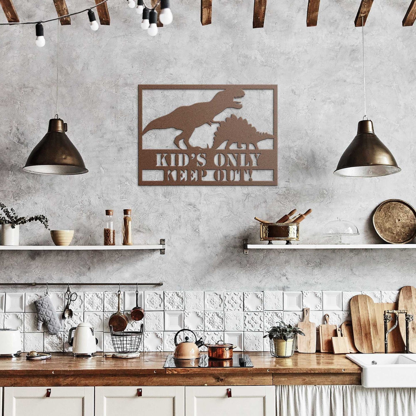 Danger! Dinosaurs Kids Only Keep Out